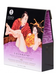 Соль для ванны Lovebath Sensual lotus, превращающая воду в гель - 650 гр. - Shunga - купить с доставкой в Мурманске