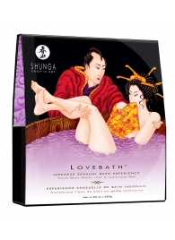 Соль для ванны Lovebath Sensual lotus, превращающая воду в гель - 650 гр. - Shunga - купить с доставкой в Мурманске