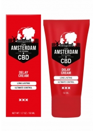 Крем-пролонгатор CBD from Amsterdam Delay Cream - 50 мл. - Shots Media BV - купить с доставкой в Мурманске