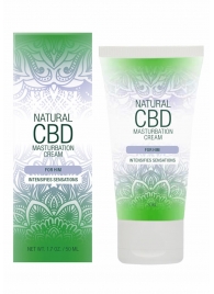 Крем для мастурбации для мужчин Natural CBD Masturbation Cream For Him - 50 мл. - Shots Media BV - купить с доставкой в Мурманске