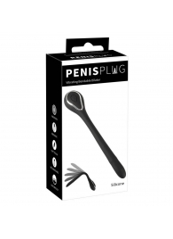 Черный гибкий уретральный стимулятор с вибрацией Vibrating Bendable Dilator - 13,5 см. - Orion - купить с доставкой в Мурманске