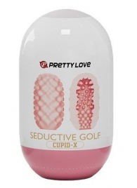 Розовый мастурбатор-яйцо Seductive Golf - Baile - в Мурманске купить с доставкой