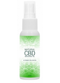 Массажное масло Natural CBD Massage Oil - 50 мл. - Shots Media BV - купить с доставкой в Мурманске