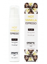 Возбуждающий гель Hot Vanilla Espresso Arousal Gel - 15 мл. - Exsens - купить с доставкой в Мурманске