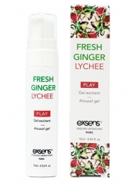 Возбуждающий гель Fresh Ginger Lychee Arousal Gel - 15 мл. - Exsens - купить с доставкой в Мурманске