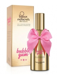 Гель с ароматом жвачки Bubblegum 2-in-1 Scented Silicone Massage And Intimate Gel - 100 мл. - Bijoux Indiscrets - купить с доставкой в Мурманске