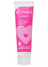 Возбуждающий гель на водно-силиконовой основе Cosmo Vibro с ароматом земляники - 50 гр. - Биоритм - купить с доставкой в Мурманске
