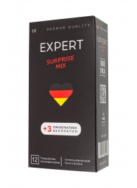 Презервативы EXPERT Surprise Mix - 12 шт.(+3 в подарок) - Expert - купить с доставкой в Мурманске