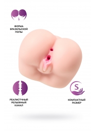 Реалистичный мастурбатор Paula с 2 любовными тоннелями - ToyFa - в Мурманске купить с доставкой