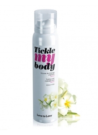 Массажная хрустящая пенка Tickle My Body Monoi с ароматом моной - 150 мл. - Love to Love - купить с доставкой в Мурманске