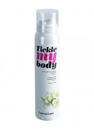 Массажная хрустящая пенка Tickle My Body Monoi с ароматом моной - 150 мл. - Love to Love - купить с доставкой в Мурманске