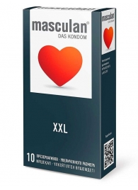 Презервативы увеличенного размера Masculan XXL - 10 шт. - Masculan - купить с доставкой в Мурманске