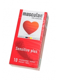 Презервативы Masculan Sensitive plus - 10 шт. - Masculan - купить с доставкой в Мурманске