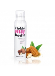 Массажная хрустящая пенка Tickle My Body Sweet Almonds с ароматом миндаля - 150 мл. - Love to Love - купить с доставкой в Мурманске
