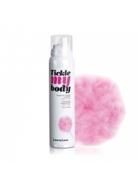 Массажная хрустящая пенка Tickle My Body Cotton Candy с ароматом сладкой ваты - 150 мл. - Love to Love - купить с доставкой в Мурманске
