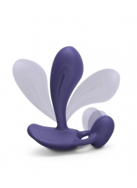 Темно-синий вибромассажер Witty P G Vibrator with Remote Control - Love to Love - в Мурманске купить с доставкой