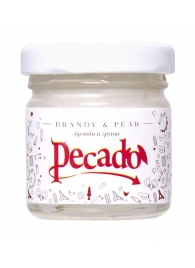 Массажная свеча Brandy   Pear - 35 мл. - Pecado - купить с доставкой в Мурманске