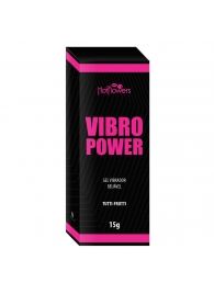 Жидкий вибратор Vibro Power со вкусом тутти-фрутти - 15 гр. - HotFlowers - купить с доставкой в Мурманске