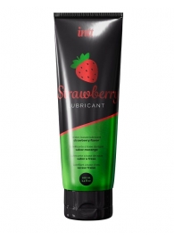 Смазка на водной основе с ароматом клубники Strawberry Lubricant - 100 мл. - INTT - купить с доставкой в Мурманске