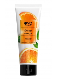 Лубрикант на водной основе OYO Aroma Gel Orange с ароматом апельсина - 75 мл. - OYO - купить с доставкой в Мурманске