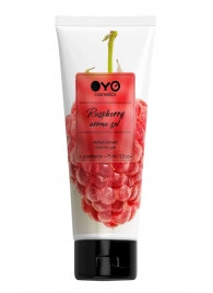 Лубрикант на водной основе OYO Aroma Gel Raspberry с ароматом малины - 75 мл. - OYO - купить с доставкой в Мурманске