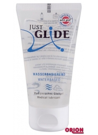 Вагинальная смазка на водной основе JUSTGLIDE - 50 мл. - Orion - купить с доставкой в Мурманске