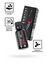 Возбуждающие капли для женщин Erotist Love Potion - 20 мл. - Erotist Libido Booster - купить с доставкой в Мурманске