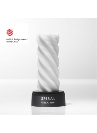 Белый 3D мастурбатор SPIRAL - Tenga - в Мурманске купить с доставкой