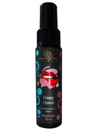 Спрей для горла Deep Throat с десенсибилизирующим эффектом и вкусом бабл-гам - 50 мл. - БиоМед - купить с доставкой в Мурманске