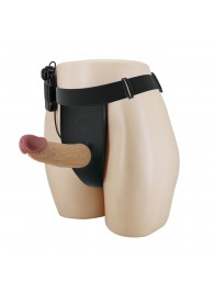 Полый вибрострапон на регулируемых трусиках Draven - 17,5 см. - Baile - купить с доставкой в Мурманске