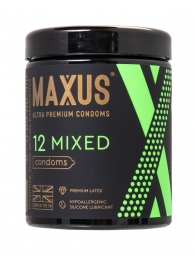 Презервативы MAXUS Mixed - 12 шт. - Maxus - купить с доставкой в Мурманске