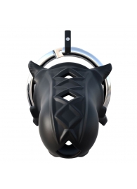 Черный замок верности Extreme Silicone Cock Blocker - Pipedream - купить с доставкой в Мурманске