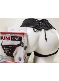 Универсальные трусики Harness UNI strap с корсетом - LOVETOY (А-Полимер) - купить с доставкой в Мурманске