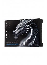 Капсулы для мужчин Erotist Silver Dragon для усиления эрекции - 10 капсул - Erotist Libido Booster - купить с доставкой в Мурманске