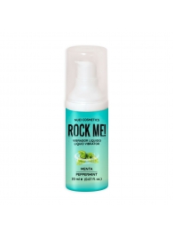 Жидкий вибратор Nuei Rock Me! с ароматом мяты - 20 мл. - Nuei cosmetics - купить с доставкой в Мурманске