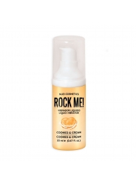 Жидкий вибратор Nuei Rock Me! с ароматом печенья и сливок - 20 мл. - Nuei cosmetics - купить с доставкой в Мурманске