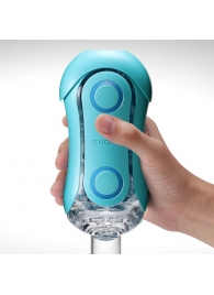 Голубой мастурбатор Tenga Flip ORB Ocean - Tenga - в Мурманске купить с доставкой