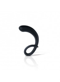 Черный массажер простаты Curving Curt - 13 см. - MyStim - купить с доставкой в Мурманске