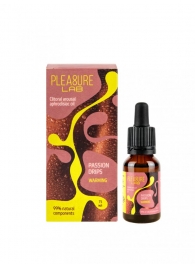 Капли с согревающим эффектом Passion Drips Warming - 15 мл. - Pleasure Lab - купить с доставкой в Мурманске