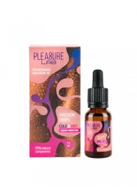 Жидкий вибратор Passion Drips Cold n Hot - 15 мл. - Pleasure Lab - купить с доставкой в Мурманске