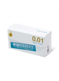 Увлажнённые презервативы Sagami Original 0.01 Extra Lub - 12 шт. - Sagami - купить с доставкой в Мурманске