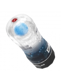 Прозрачный текстурированный мастурбатор Vacuum Cup Masturbator Planet - Baile - в Мурманске купить с доставкой