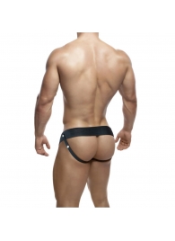 Телесный фаллопротез на черных эластичных ремнях 7 Inch Hollow Strap On - 17 см. - Blush Novelties - купить с доставкой в Мурманске