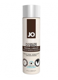 Водно-масляный лубрикант с охлаждающим эффектом JO Silicon free Hybrid Lubricant COOLING - 120 мл. - System JO - купить с доставкой в Мурманске