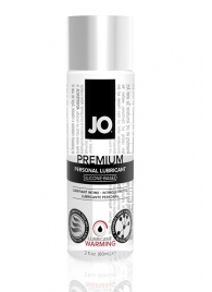 Возбуждающий лубрикант на силиконовой основе JO Personal Premium Lubricant  Warming - 60 мл. - System JO - купить с доставкой в Мурманске