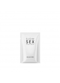 Полоски для орального секса Slow Sex Oral Sex Strips - 7 шт. - Bijoux Indiscrets - купить с доставкой в Мурманске