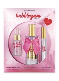 Набор средств для массажа и ласк Bubblegum Play Kit - Bijoux Indiscrets - купить с доставкой в Мурманске