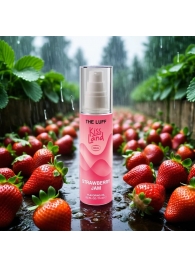 Съедобное массажное масло Kiss Land Strawberry Jam - 75 мл. - THE LUFF - купить с доставкой в Мурманске