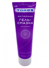 Гель-смазка на водной основе For Men - 100 мл. - Torex - купить с доставкой в Мурманске