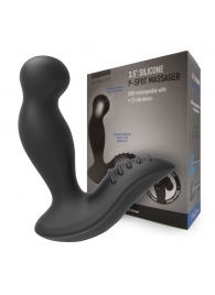 Черный вибромассажер простаты 3,5’’ P-spot Massager - 12,5 см. - Erokay - в Мурманске купить с доставкой